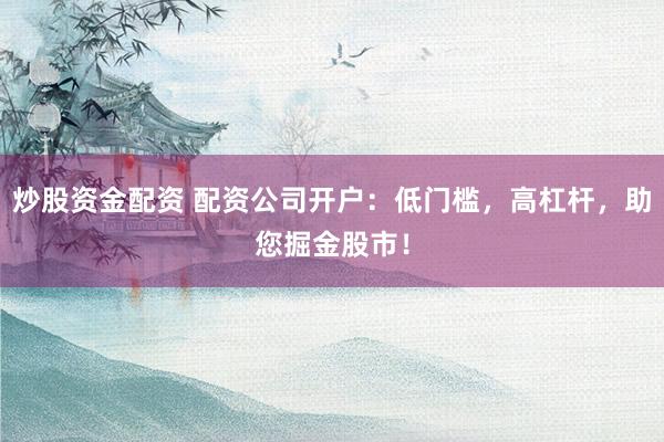 炒股资金配资 配资公司开户：低门槛，高杠杆，助您掘金股市！